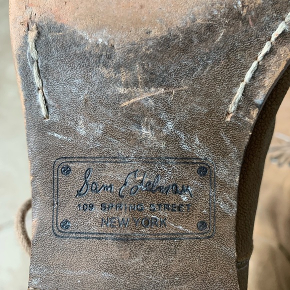 Sam Edelman Mare Lace Up Booties (8) - Picture 3 of 4